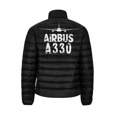 Airbus A330 Men's Stand Collar Padded Jacket e-joyer